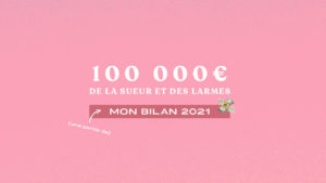 Bilan 2021, 100 000€ de la sueur et des larmes