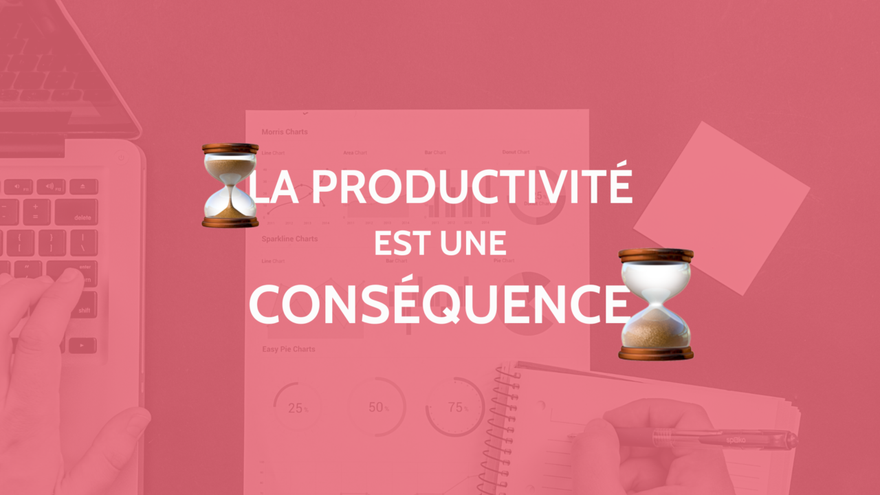 La productivité est une conséquence